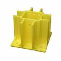 Osha Compliant Safety Boot Guardrail Base - Case of 24